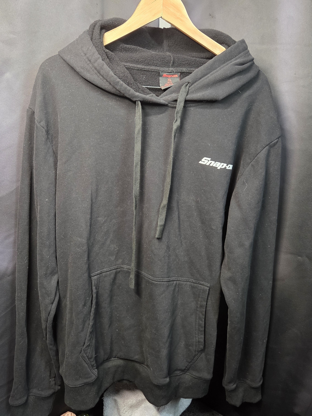 Snap-on Tools Mens Hoodie Size Xl  Sweatshirt Officially Licensed Black